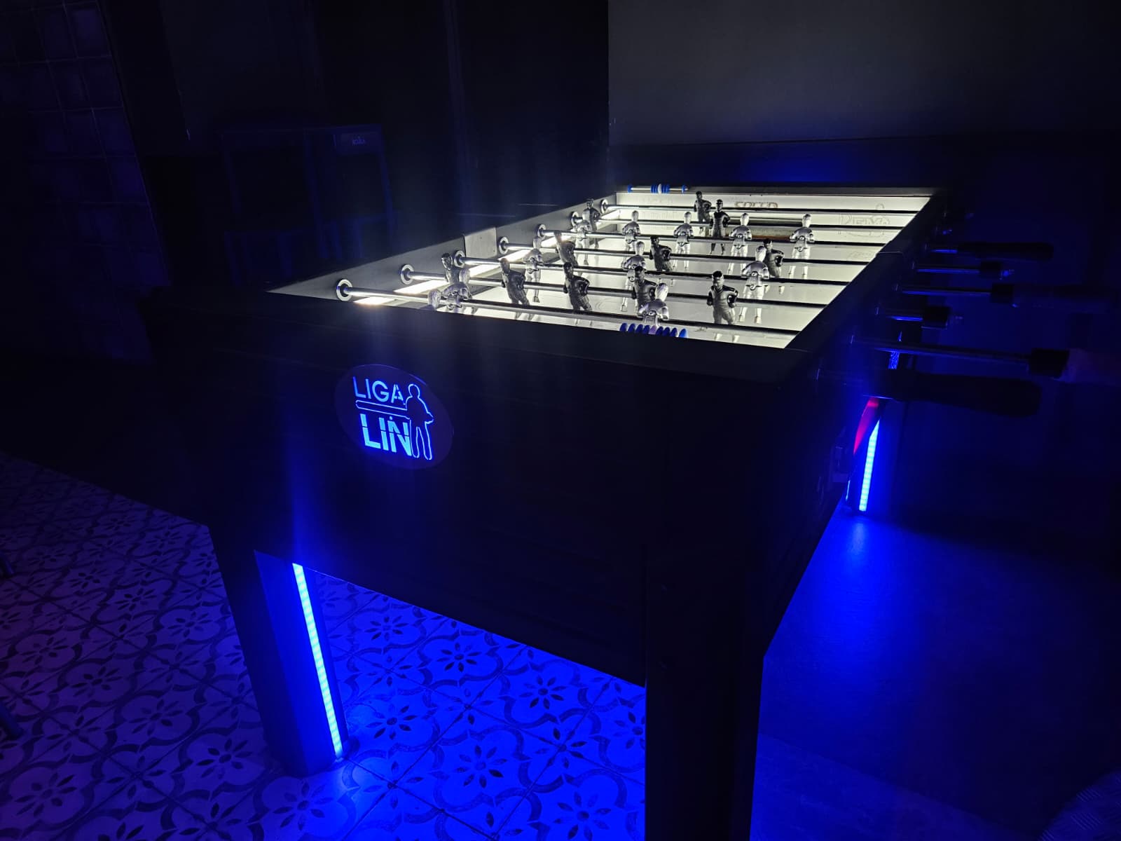 Zona de futbolín del Lío El Bonillo